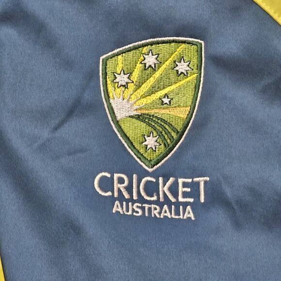 Asics M Men's Training Vest Cricket Australia NWT Sports Legion Blue‎ Training - Picture 3 of 9